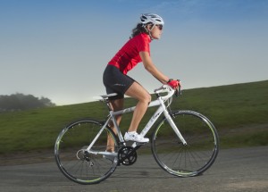 Female cyclist