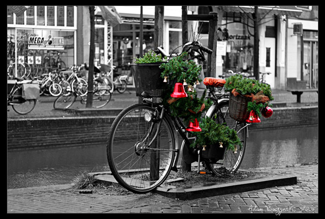 Christmas bike