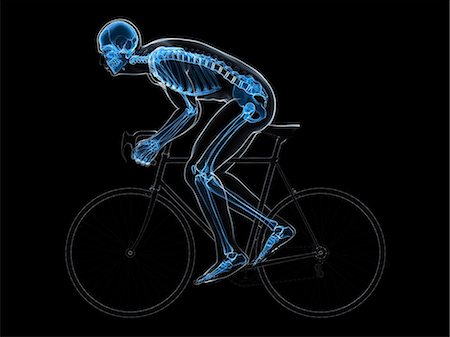 Cycling is bad for bone density