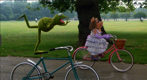 Great movie scenes with women riding bikes
