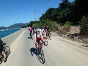 riding the Shimanami Kaido