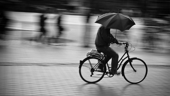 Tips for riding in the rain