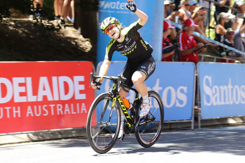 Aussie pro cyclist Grace Brown 
