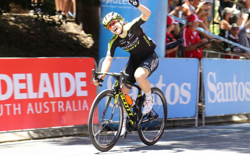 Aussie pro cyclist Grace Brown